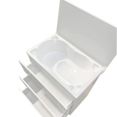 Fasciatoio 3 cassetti con materassino e bagnetto Linear Coccolissimi