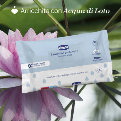 Multipack Gran Risparmio - 864 Salviettine Detergenti Chicco (12 pacchi da 72pz)