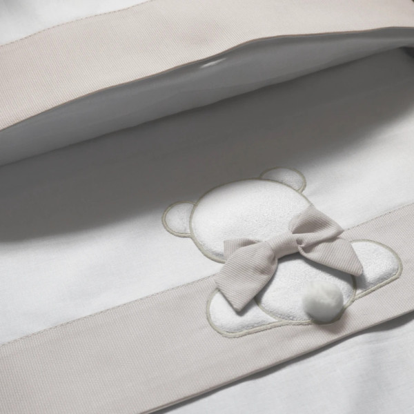 Lenzuolino sopra, sotto con angoli e federa Next2Me Trudy Coccolissimi