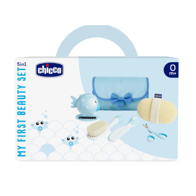 My First Beauty Chicco - Set 5 in 1 con accessori igiene del bebè