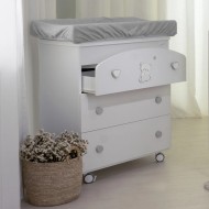 Fasciatoio Tondo 3 cassetti Timmy Coccolissimi