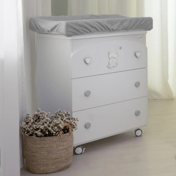 Fasciatoio Tondo 3 cassetti Timmy Coccolissimi