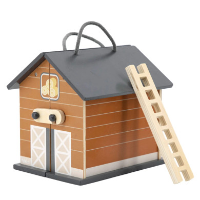 Gioco in Legno Fattoria Pieghevole con maniglia trasporto Tryco Baby