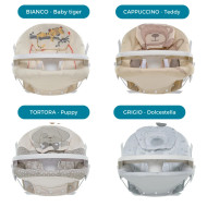 Kit Comfort: trio tic to, sdraietta e seggiolone pappa