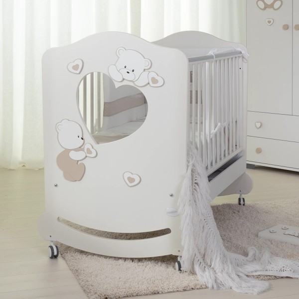 Lettino Oblò Orso cuore Coccolissimi