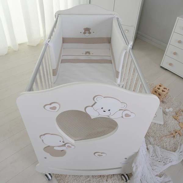 Lettino Oblò Orso cuore Coccolissimi