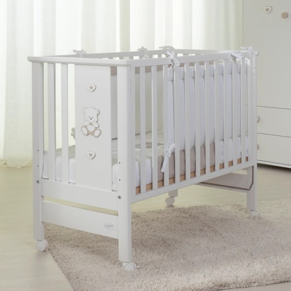 Lettino Compact fiancoletto Orso cuore Coccolissimi