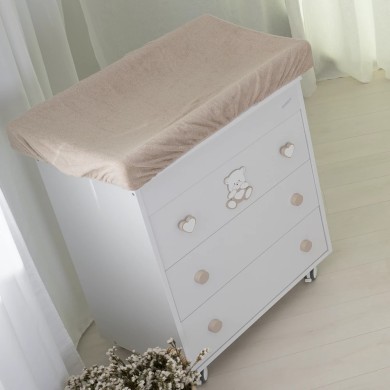 Fasciatoio Quadro 3 cassetti Orso cuore Coccolissimi