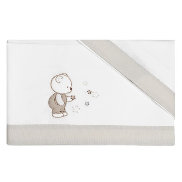 Set lenzuola 3pz per lettino Compact fiancoletto e Next2Me Forever Cercatore di stelle Coccolissimi