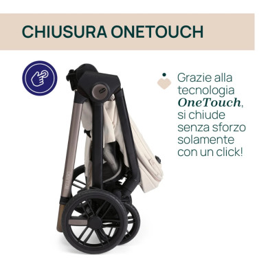 Trio Bellagio Gran Comfort Chicco con ovetto reclinabile e stand-up