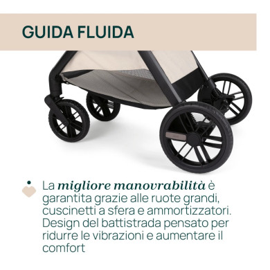 Trio Bellagio Gran Comfort Chicco con ovetto reclinabile e stand-up