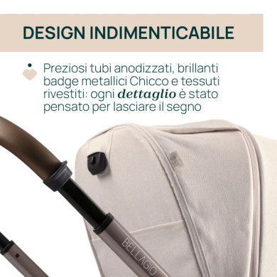 Trio Bellagio Gran Comfort Chicco con ovetto reclinabile e stand-up