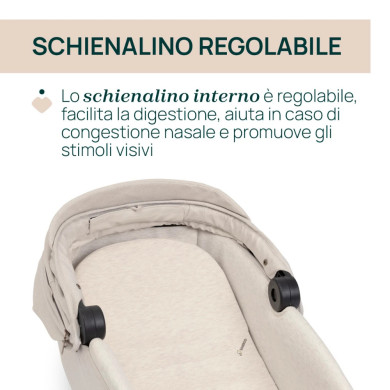 Trio Bellagio Gran Comfort Chicco con ovetto reclinabile e stand-up