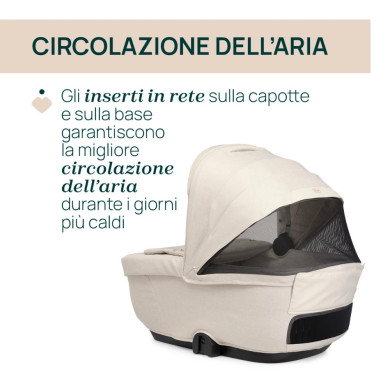 Trio Bellagio Gran Comfort Chicco con ovetto reclinabile e stand-up