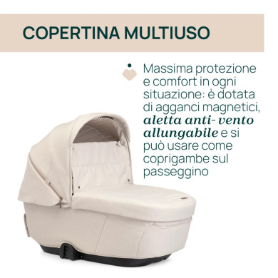 Trio Bellagio Gran Comfort Chicco con ovetto reclinabile e stand-up