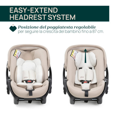 Trio Bellagio Gran Comfort Chicco con ovetto reclinabile e stand-up
