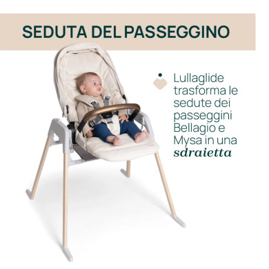 Trio Bellagio Gran Comfort Chicco con ovetto reclinabile e stand-up