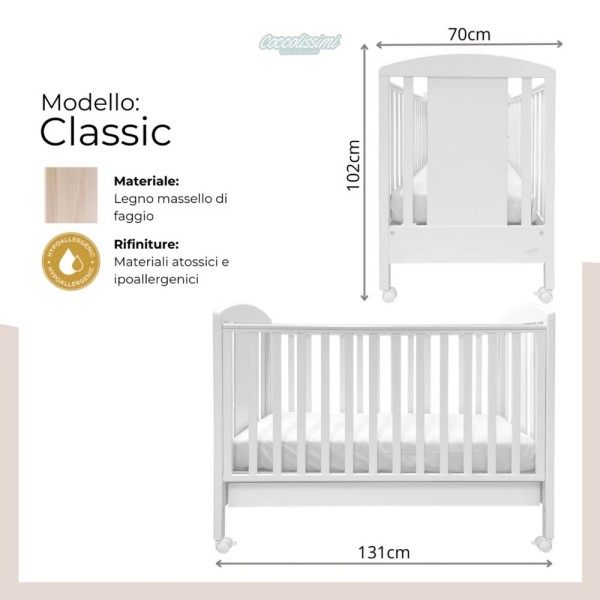 Cameretta Classic Tenerezze Coccolissimi