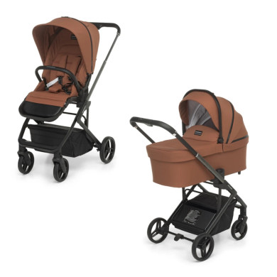 Trio TicToc Foppapedretti con Seggiolino Auto Rek i-Size Reclinabile