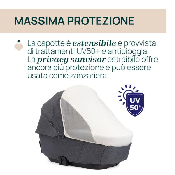 Trio Bellagio2 Chicco con Ovetto Reclinabile, Borsa e stand-up Omaggio