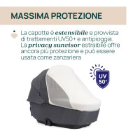 Trio Bellagio2 Chicco con Ovetto Reclinabile, Borsa e stand-up Omaggio
