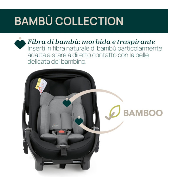 Trio Bellagio2 Chicco con Ovetto Reclinabile, Borsa e stand-up Omaggio