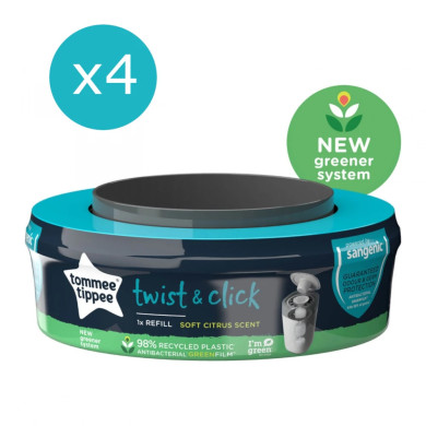 Mangiapannolini Twist&Click Sangenic Special Kit - 4 ricariche