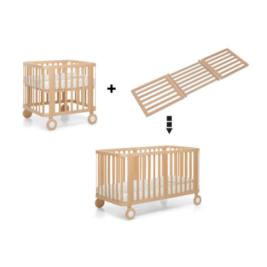 Foppapedretti Culla In Legno Evo Mammamia Collection - Evolutiva