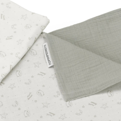 Completo piumone double-face per lettino Mammamia | Foppapedretti