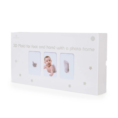 Kit impronte neonati con cornice portafoto Cangaroo