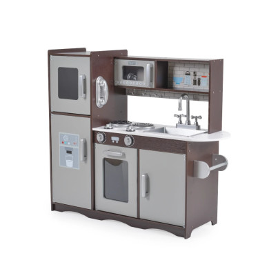 Cucina giocattolo in legno per bambini - Gioco educativo Montessori