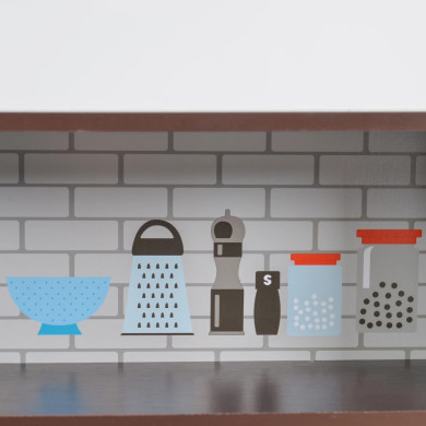 Cucina giocattolo in legno per bambini - Gioco educativo Montessori