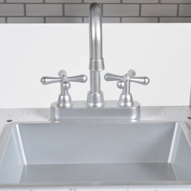 Cucina giocattolo in legno per bambini - Gioco educativo Montessori