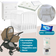 Kit Newborn con cameretta Basic con Trio 2025 Cam Scaldabiberon