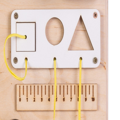 Tavola manuale in legno Media MT07–Gioco educativo sensoriale MoniToys