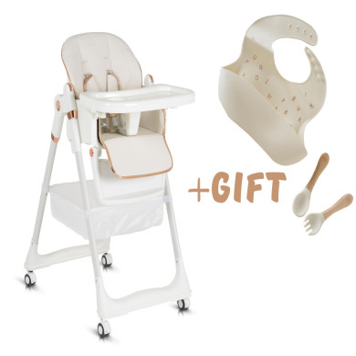 Seggiolone Moni Lindo con set pappa omaggio – Comfort e sicurezza 6m+