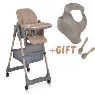 Seggiolone Moni Lindo con set pappa omaggio – Comfort e sicurezza 6m+