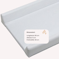 Materassino fasciatoio con sponde anticaduta Palla Pallina