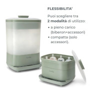 Sterilizzatore con asciugatura 2 in 1 SteriDry 1088 di Nuvita