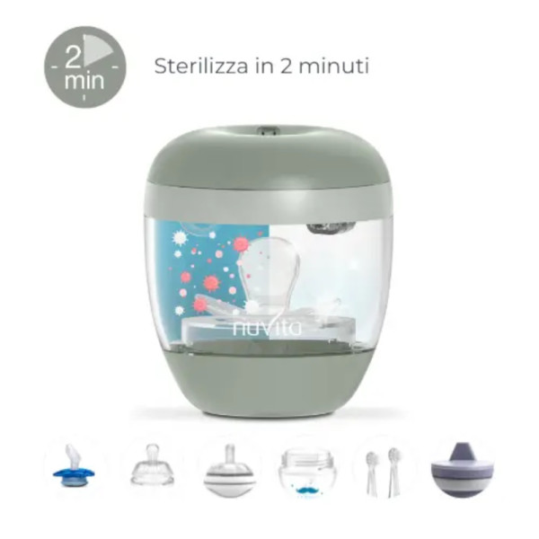 Sterilizzatore portatile a raggi UV MellyPlus di Nuvita –Igienizzatore