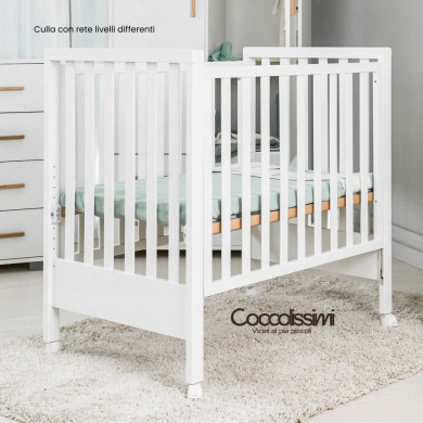 Culla Evolutiva Dreamy Coccolissimi: da 0 ai 4 anni in 5 funzioni