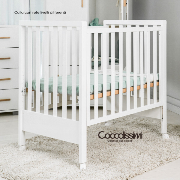 Culla Evolutiva Dreamy Coccolissimi: da 0 ai 4 anni in 5 funzioni