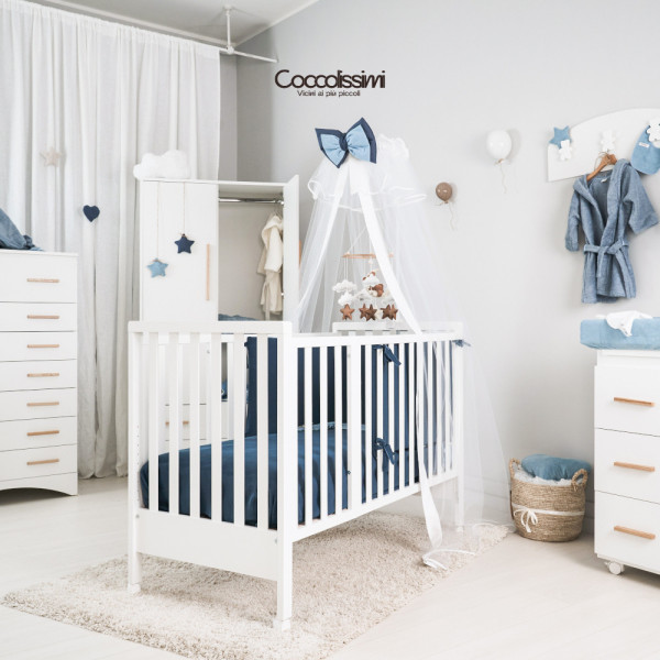 Culla Evolutiva Dreamy Coccolissimi: da 0 ai 4 anni in 5 funzioni