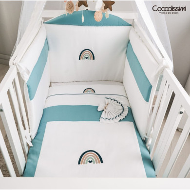 Paracolpi imbottito per lettino e culla evolutiva Dreamy Coccolissimi