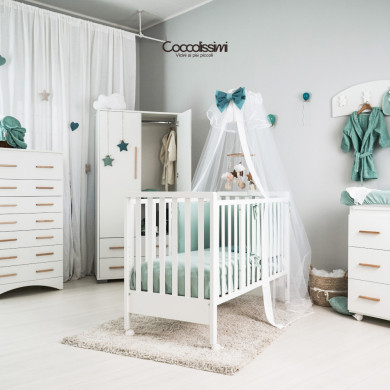 Kit Dreamy – Culla evolutiva + Tessile completo Coccolissimi