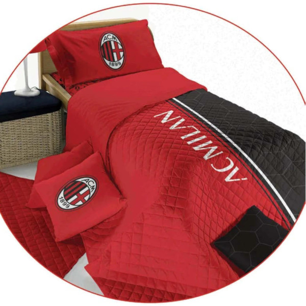 Copriletto trapuntato 1 piazza Hermet - Squadre del cuore | Ufficiale