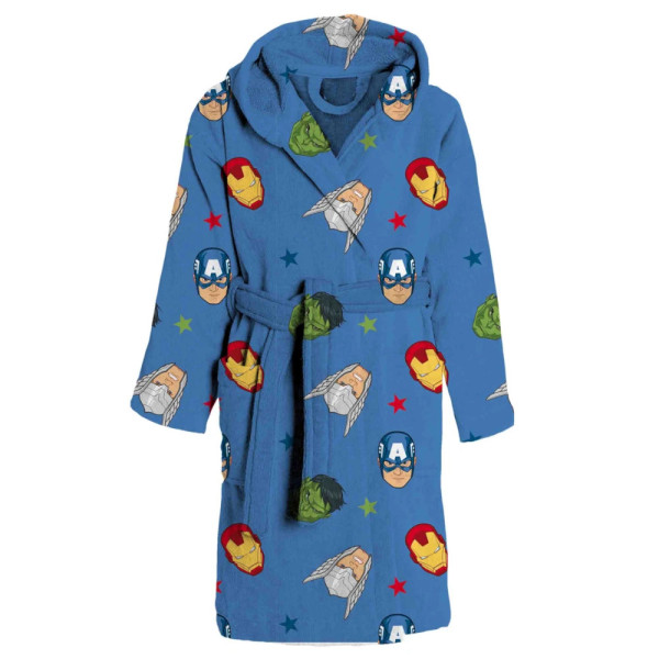 Accappatoio in spugna con maniche - Personaggi Disney e Marvel Hermet