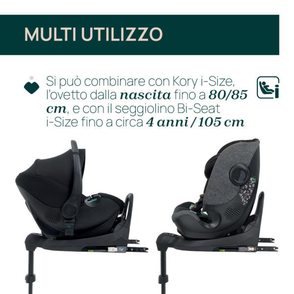 Full 360 i-Size base per seggiolini auto – Sistema Isofix