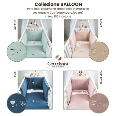 Kit Dreamy TicToc - Culla Evolutiva, tessile, trio TicToc e pappananna