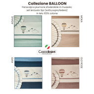 Kit Dreamy TicToc - Culla Evolutiva, tessile, trio TicToc e pappananna